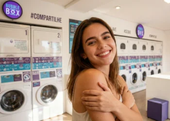 A experiência começa na loja: por que ambiente e suporte definem a lavanderia self-service